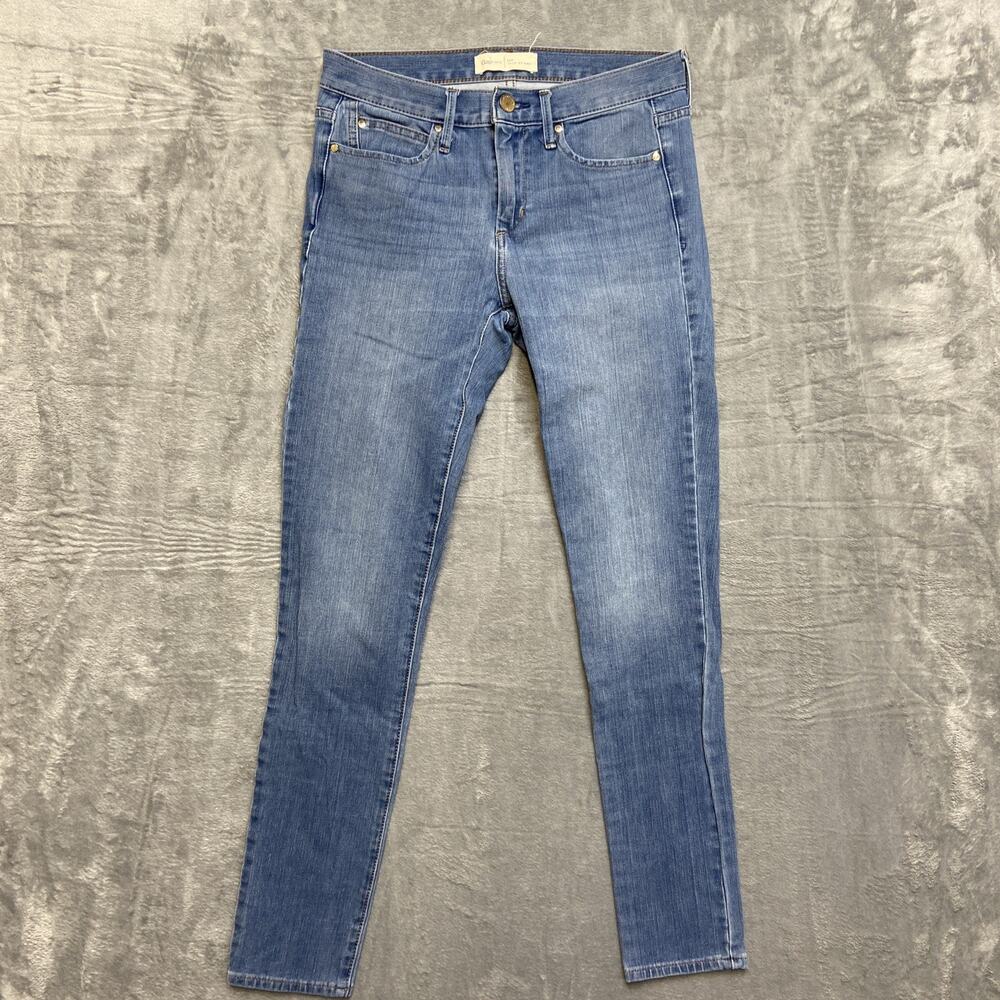 Gap 1969 True Skinny Jeans Women's Size 26r‎ Blue Denim